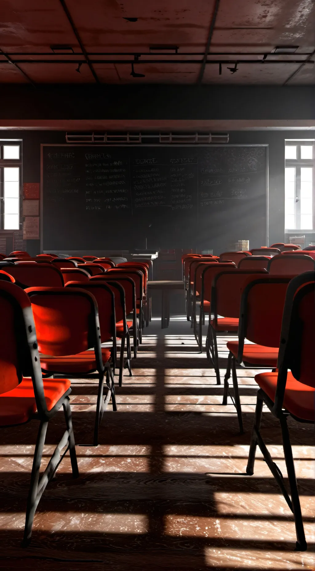 ai character: SCHOOL LOCKDOWN RP background