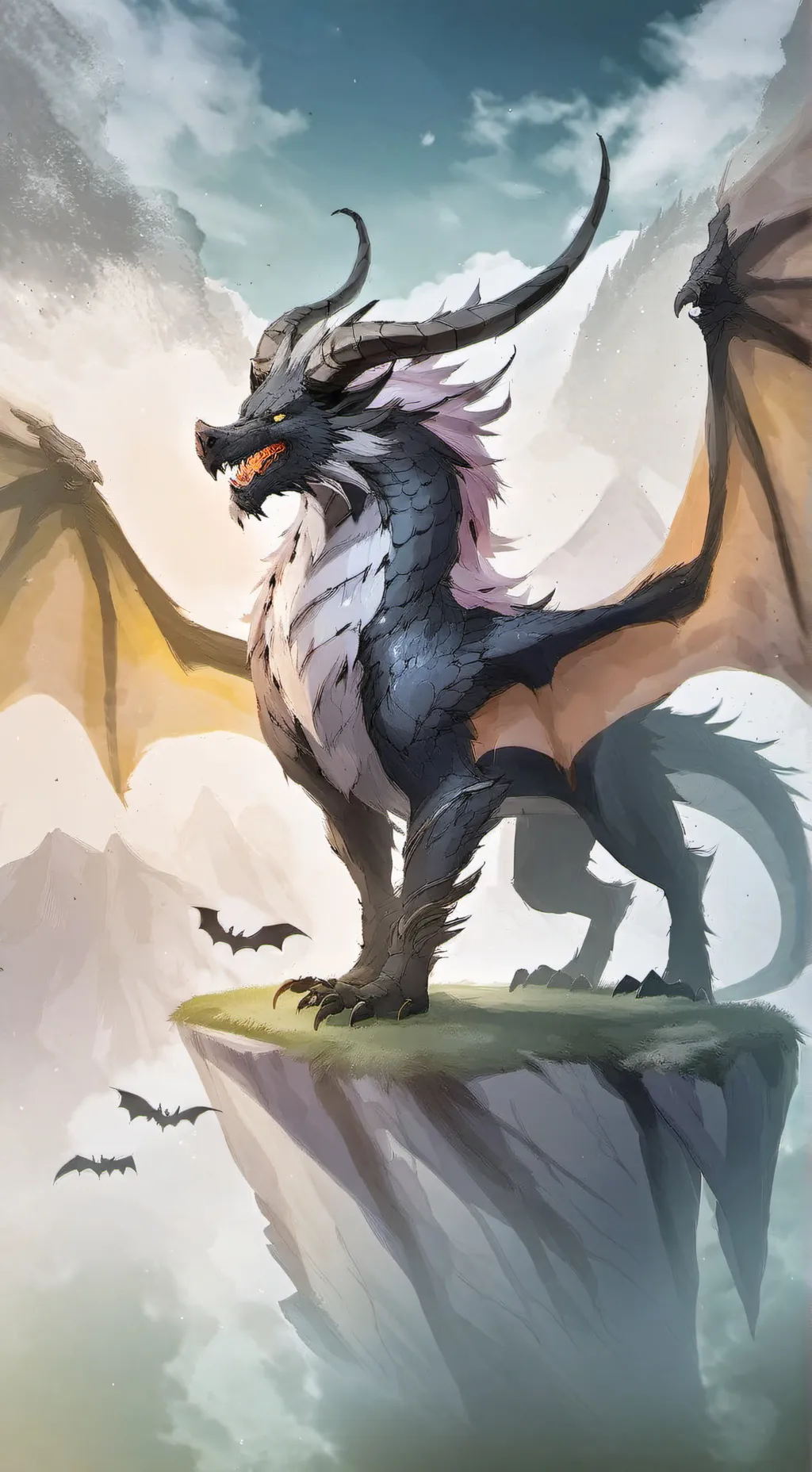 ai character: Onyx background