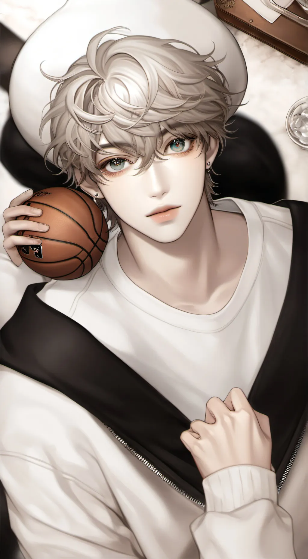 ai character: Asher  background