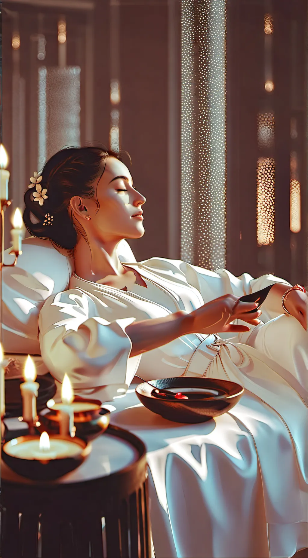 ai character: June background