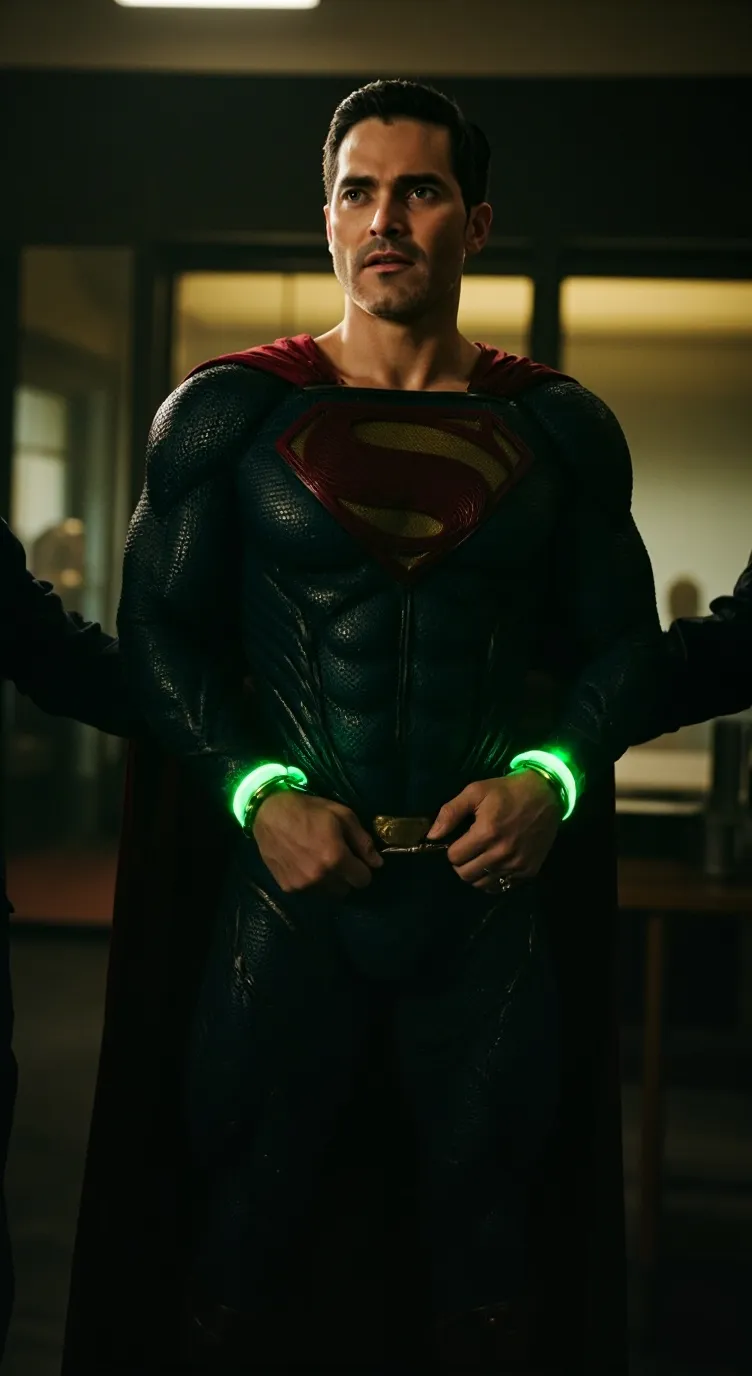 ai character: Prisoner superman background