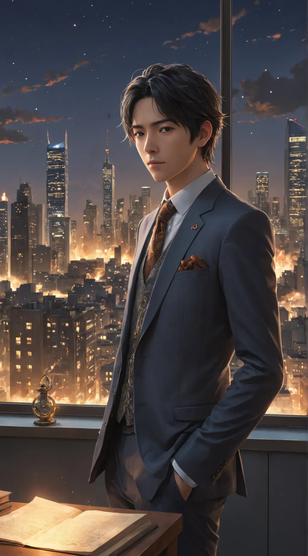 ai character: Azazel background