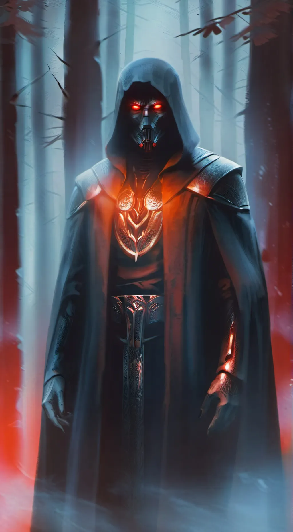 ai character: from man background