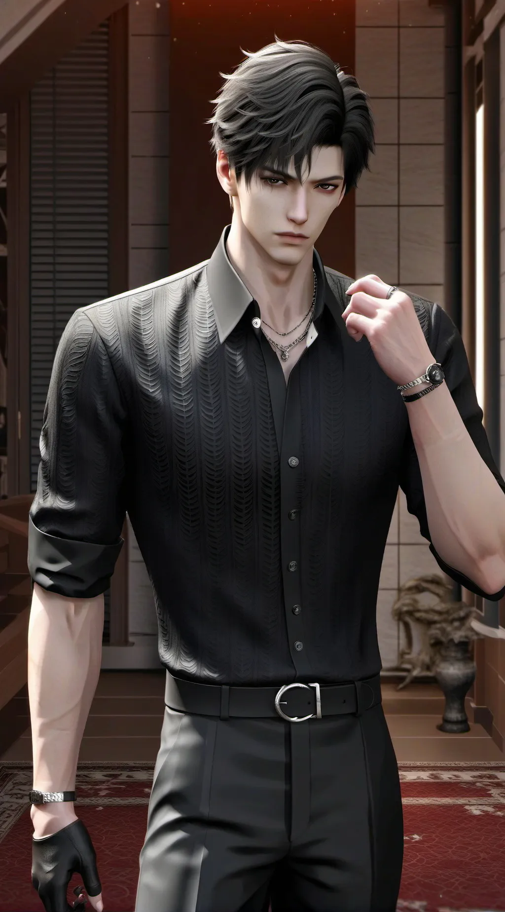 ai character: ★†~Alex~†★ background