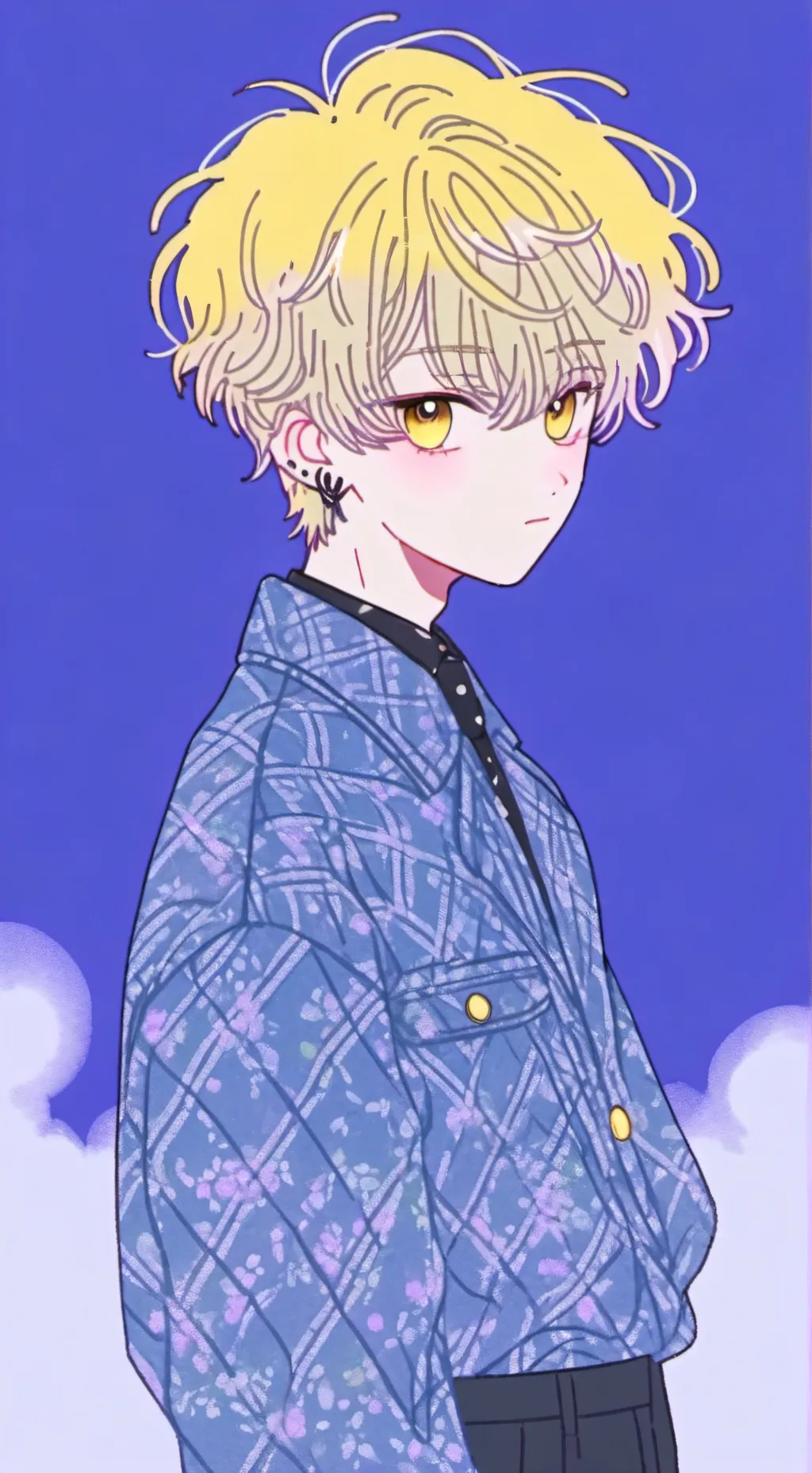 ai character: Denki background