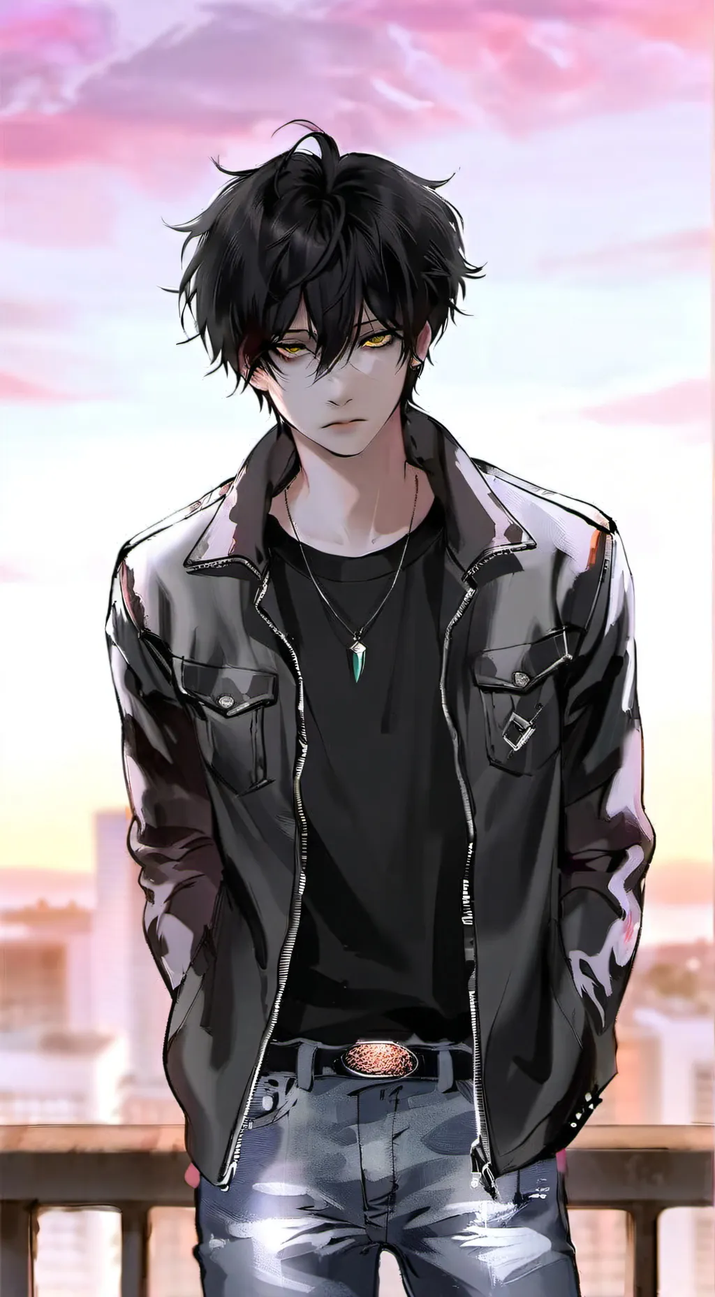 ai character: ~•°𝔈𝔫𝔷𝔬°•~ background