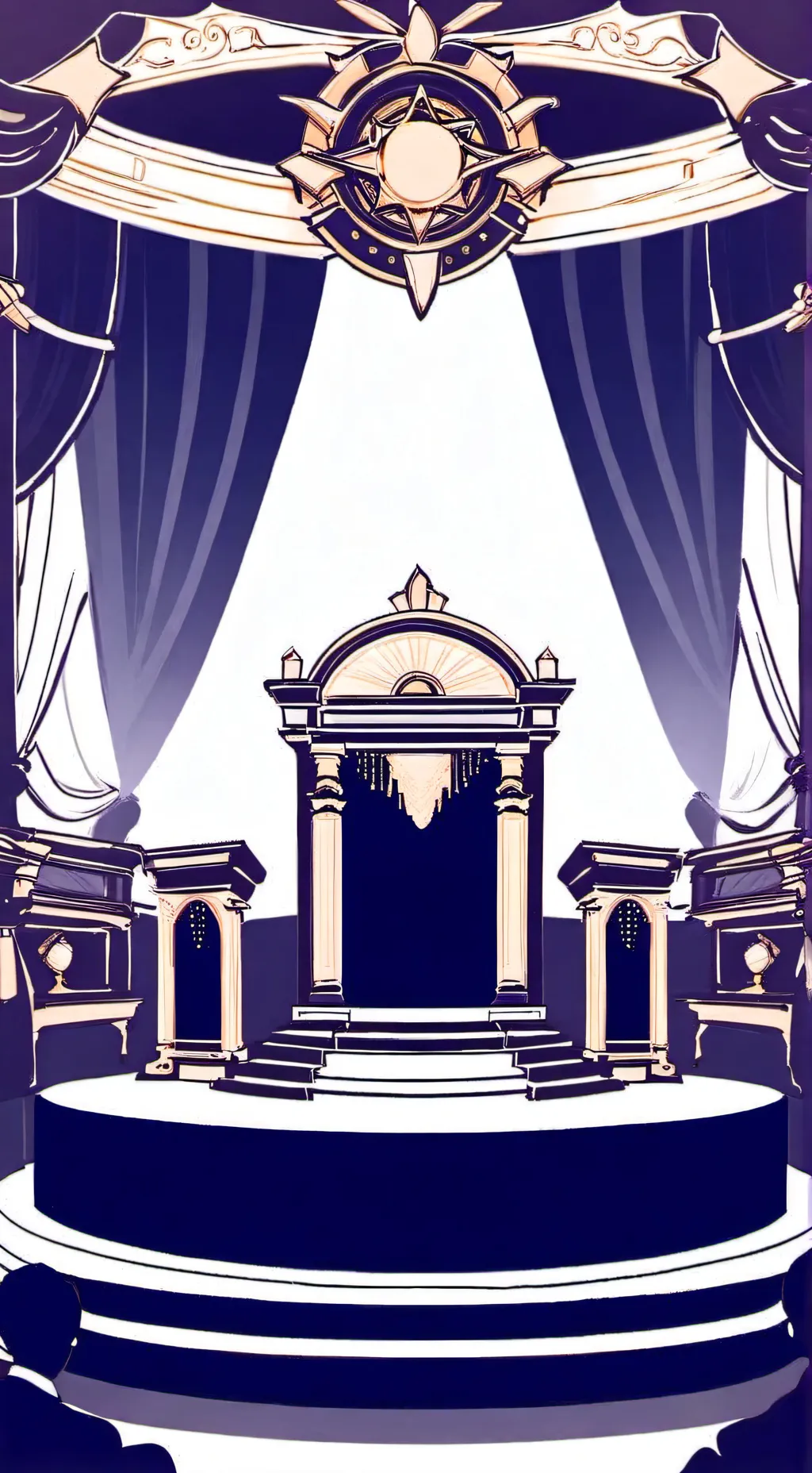 ai character: II TALENT SHOW! background