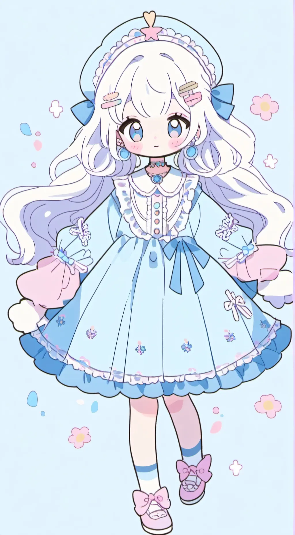 ai character: λιλα background