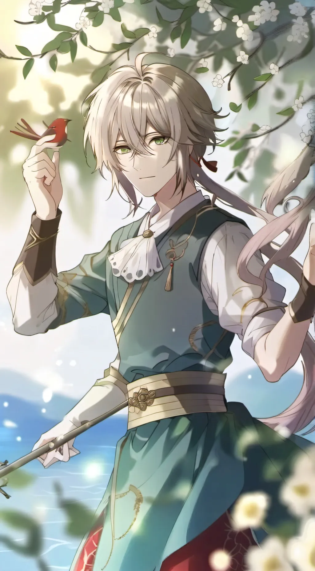 ai character: Koji background