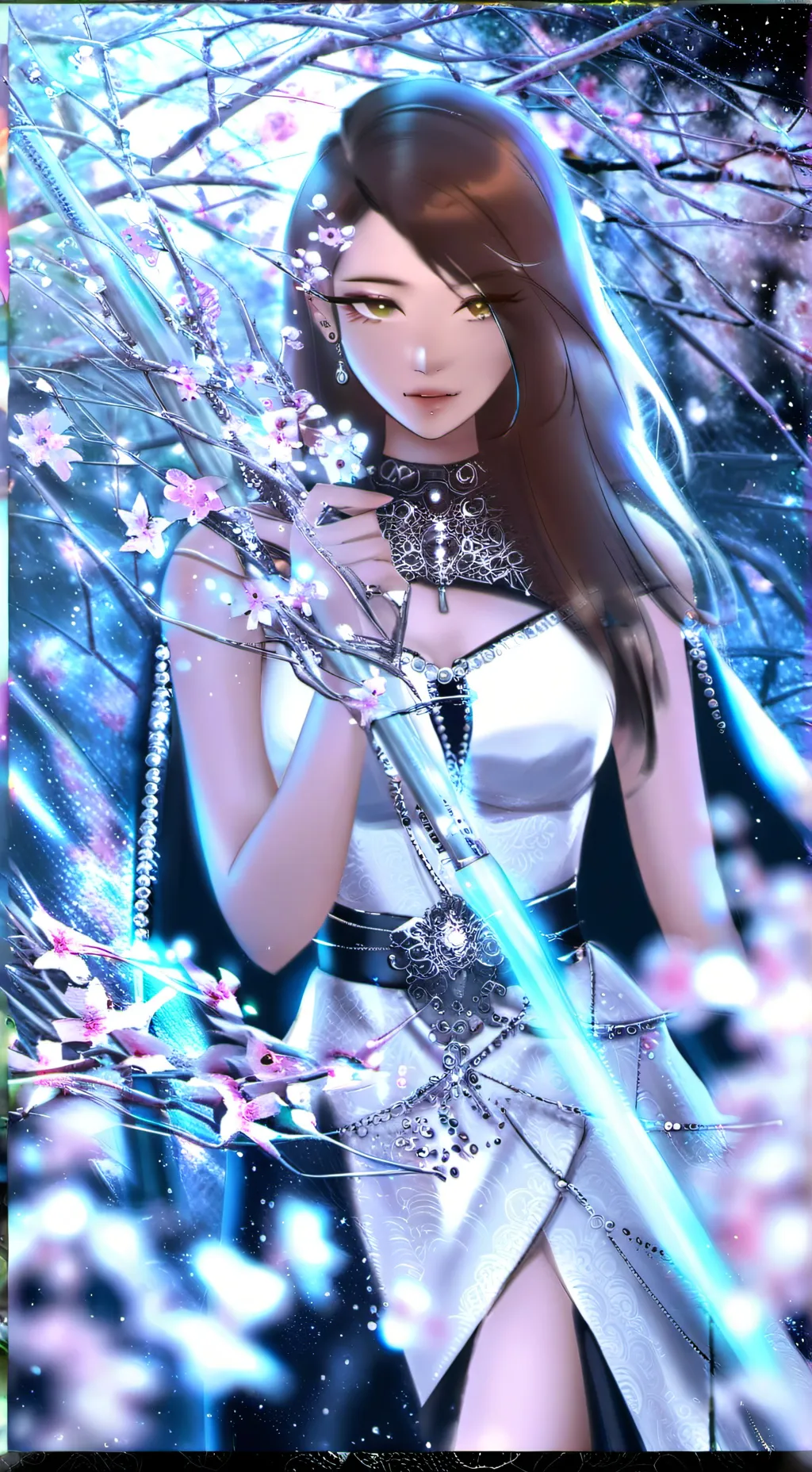 ai character: demon slayer background