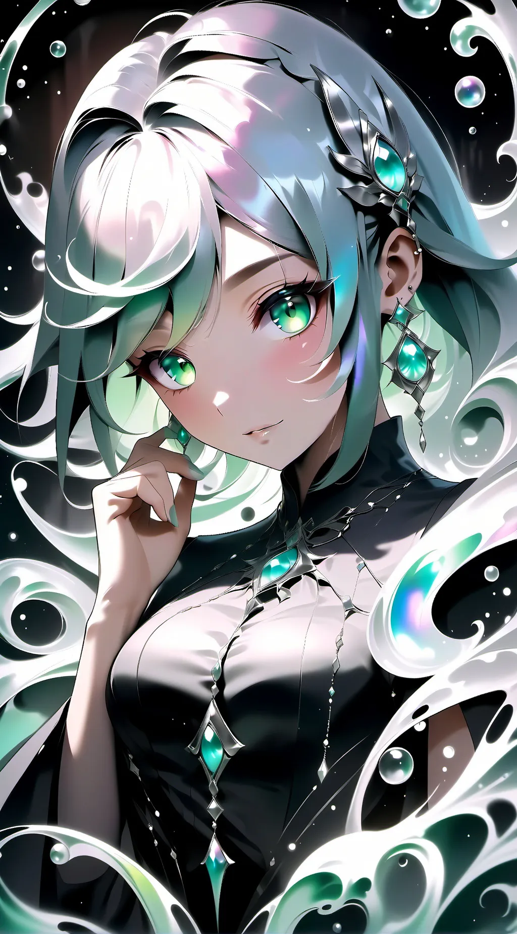 ai character: Hannah ￼ background