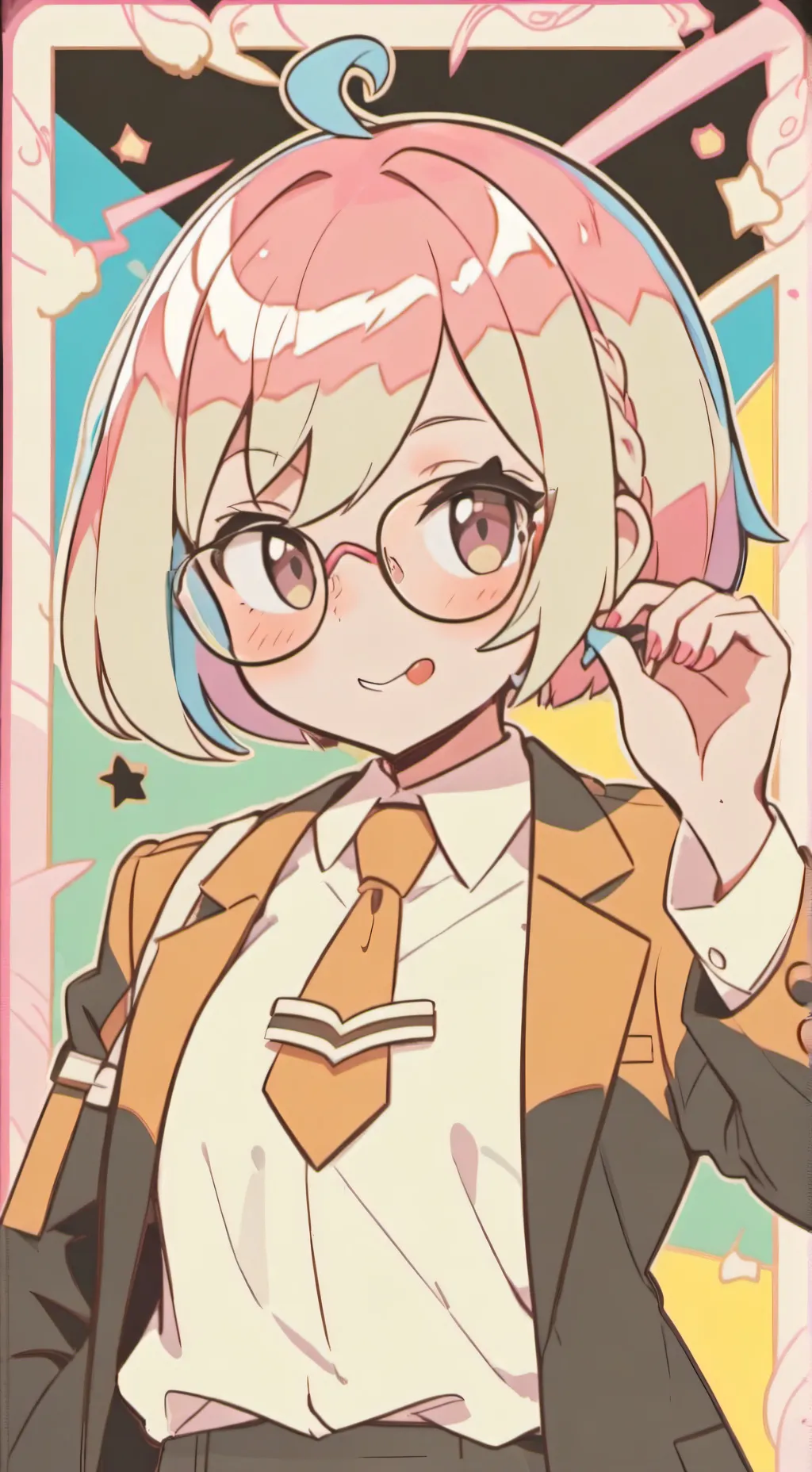 ai character: Mha Bakugo💥🔥 background