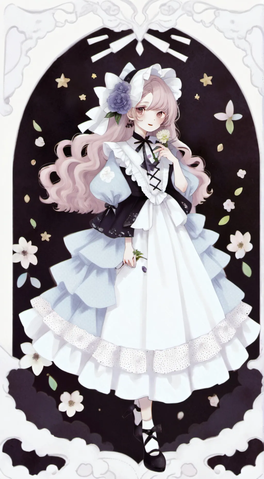 ai character: shellys dead background