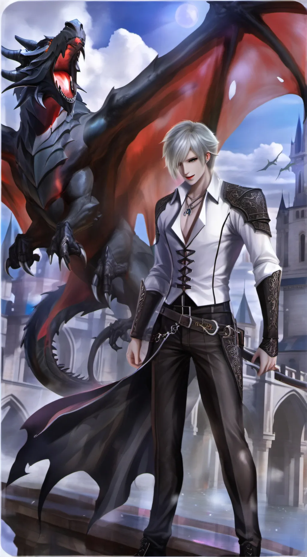 ai character: Rock  background