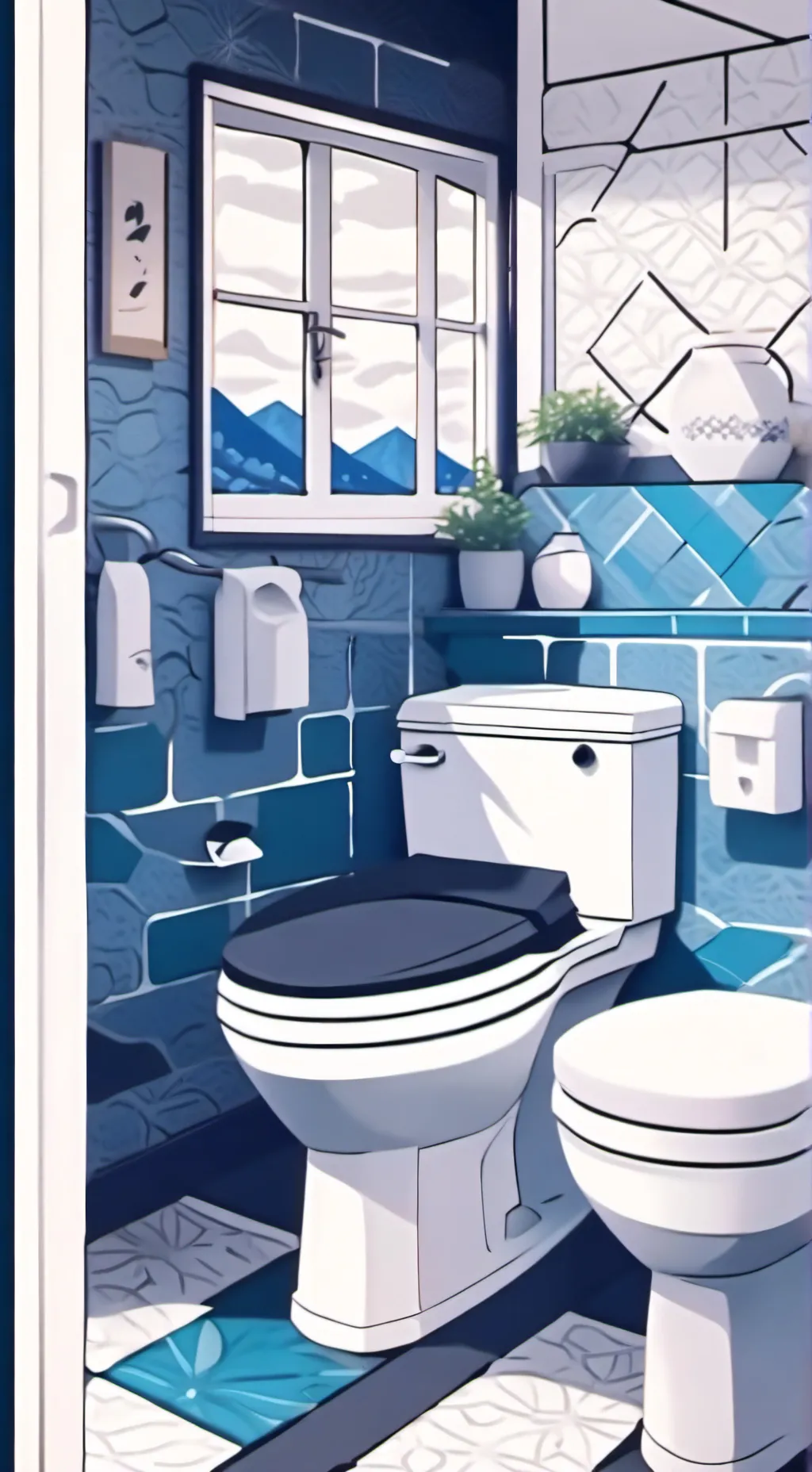 ai character: meme background