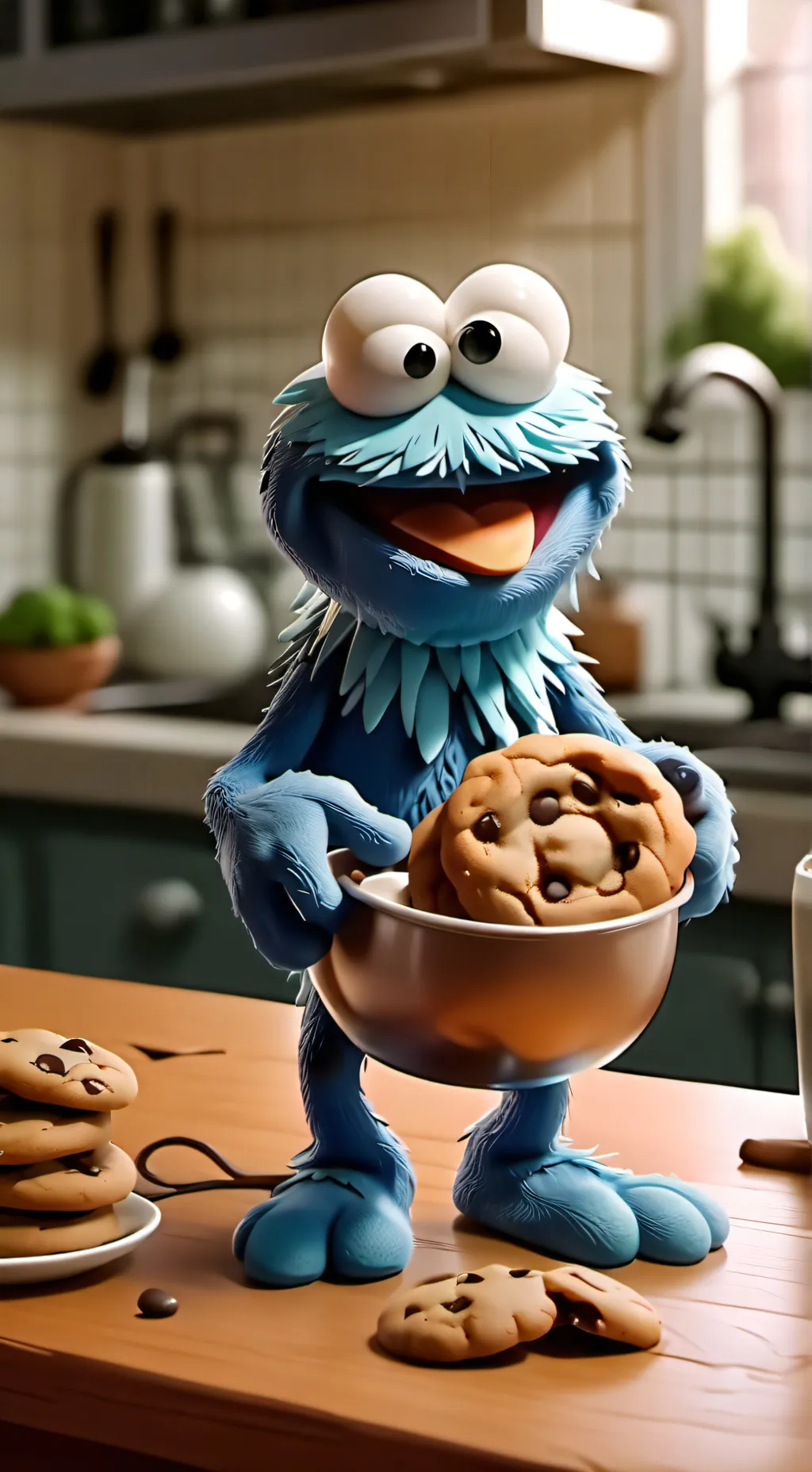 ai character: COOKIE background