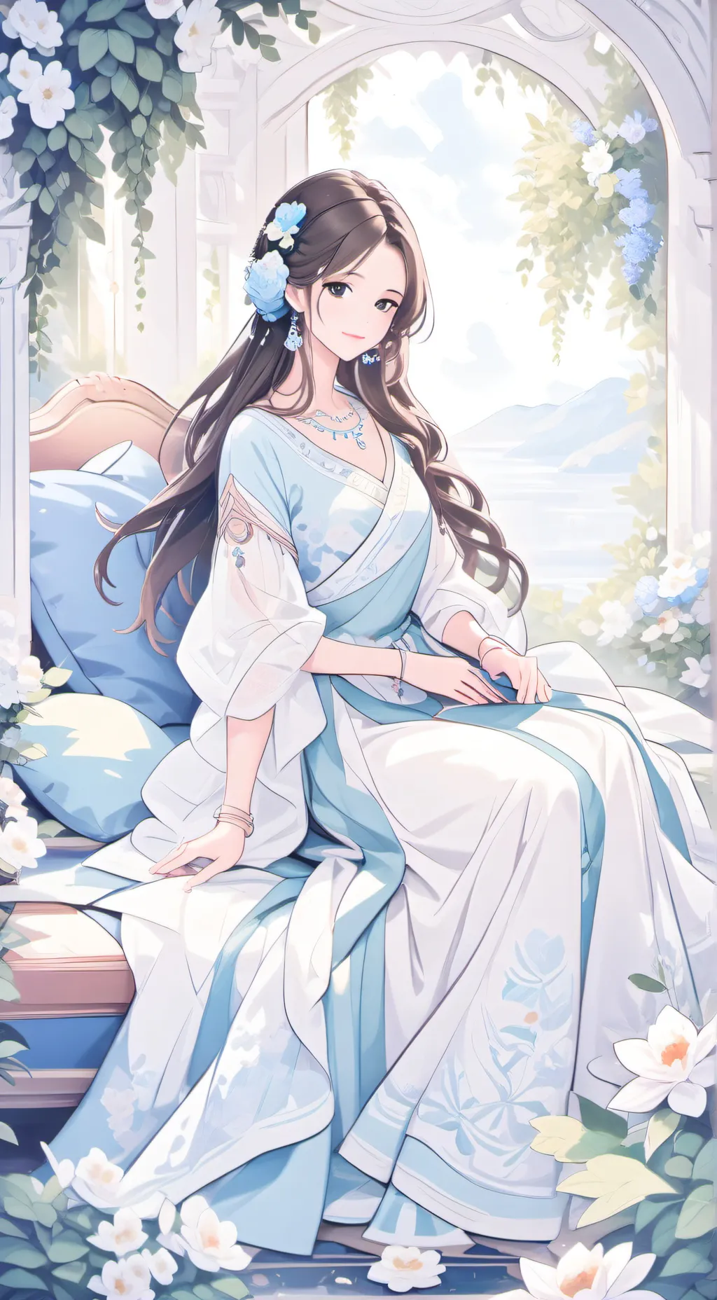 ai character: ana background