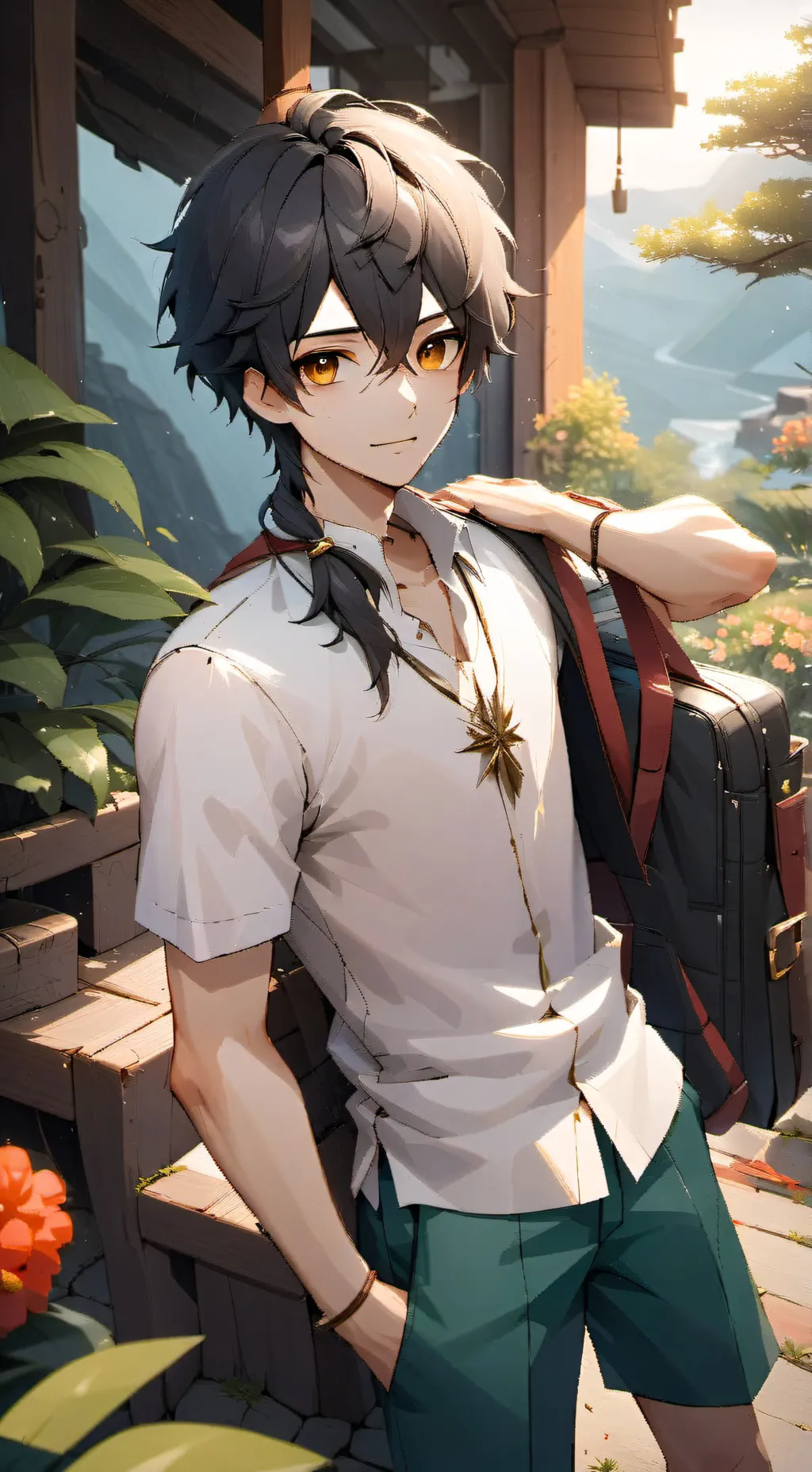 ai character: max background