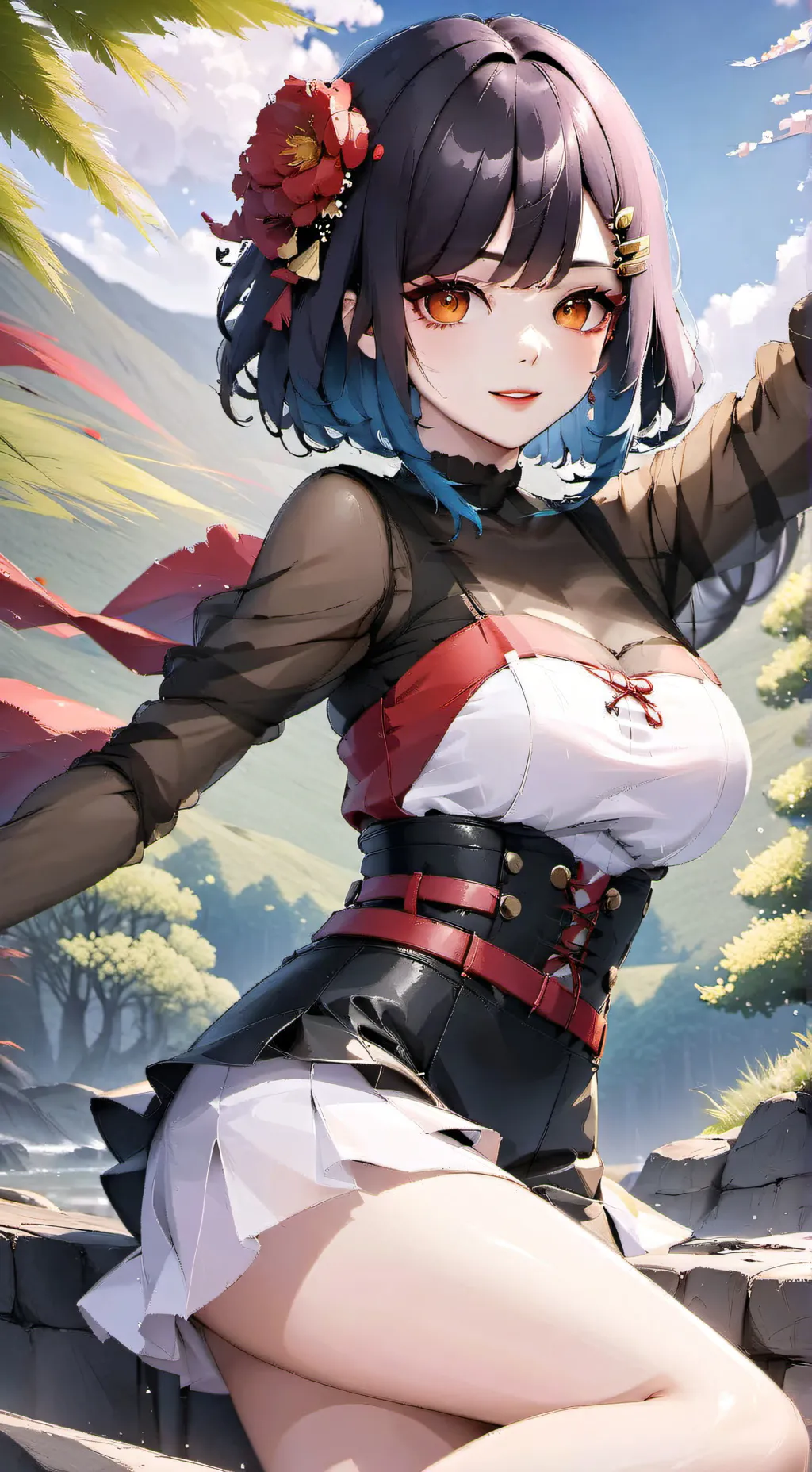 ai character: Caroline background