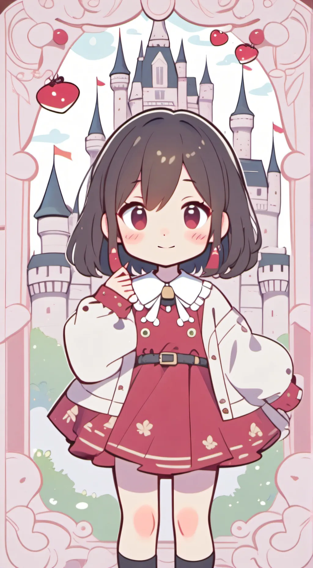 ai character: Pick me girl background