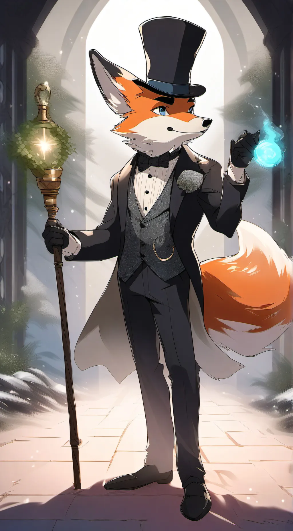 ai character: Nick background