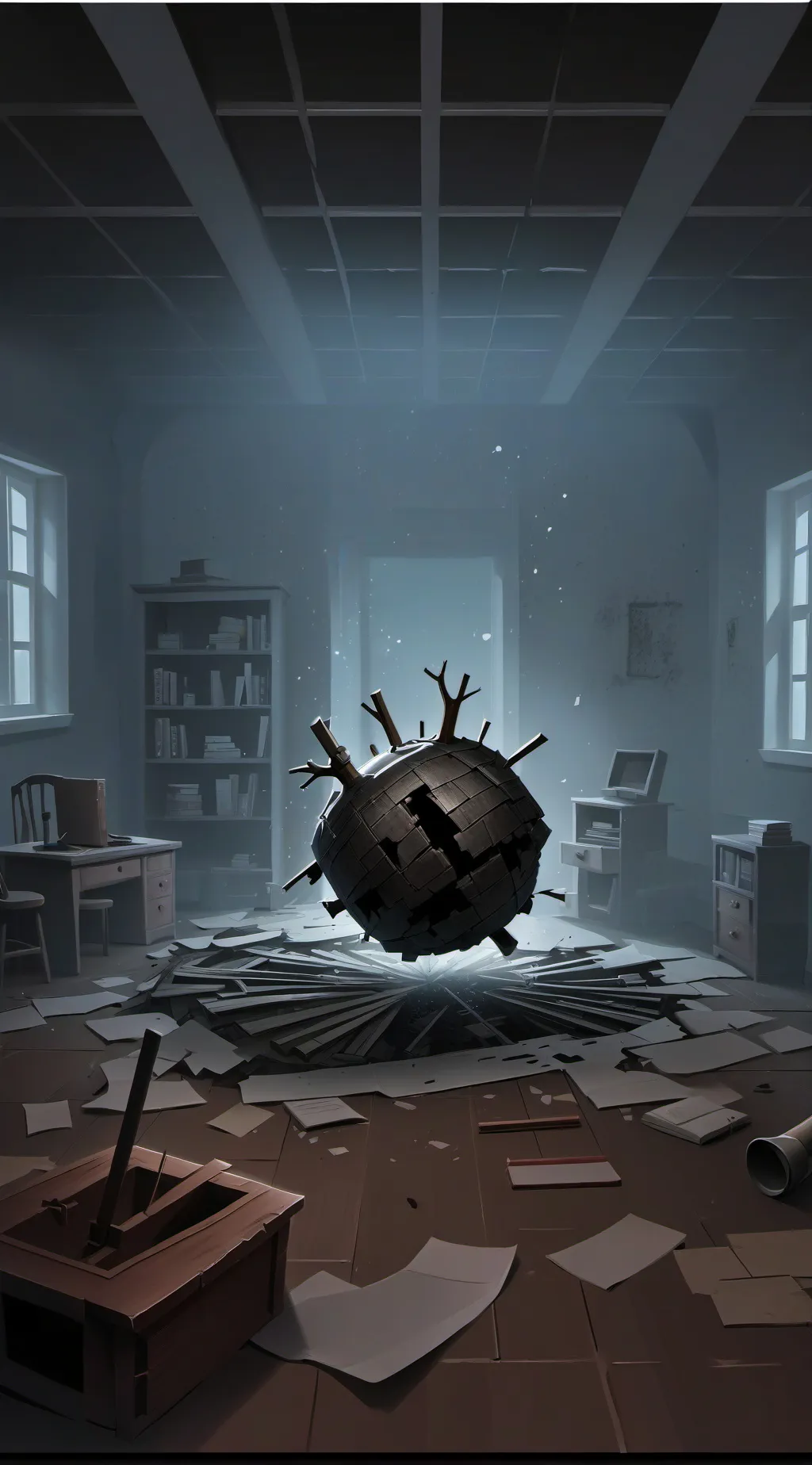 ai character: The Issue  background