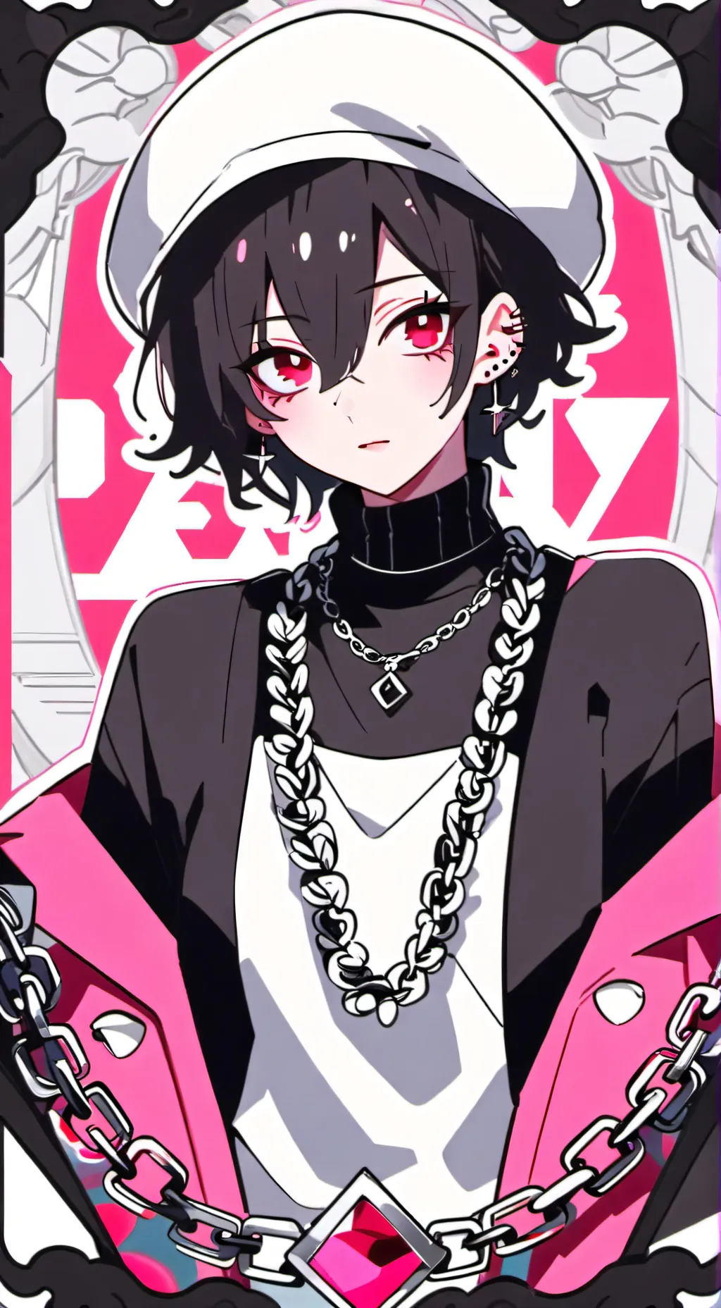 ai character: fruitcake!  background