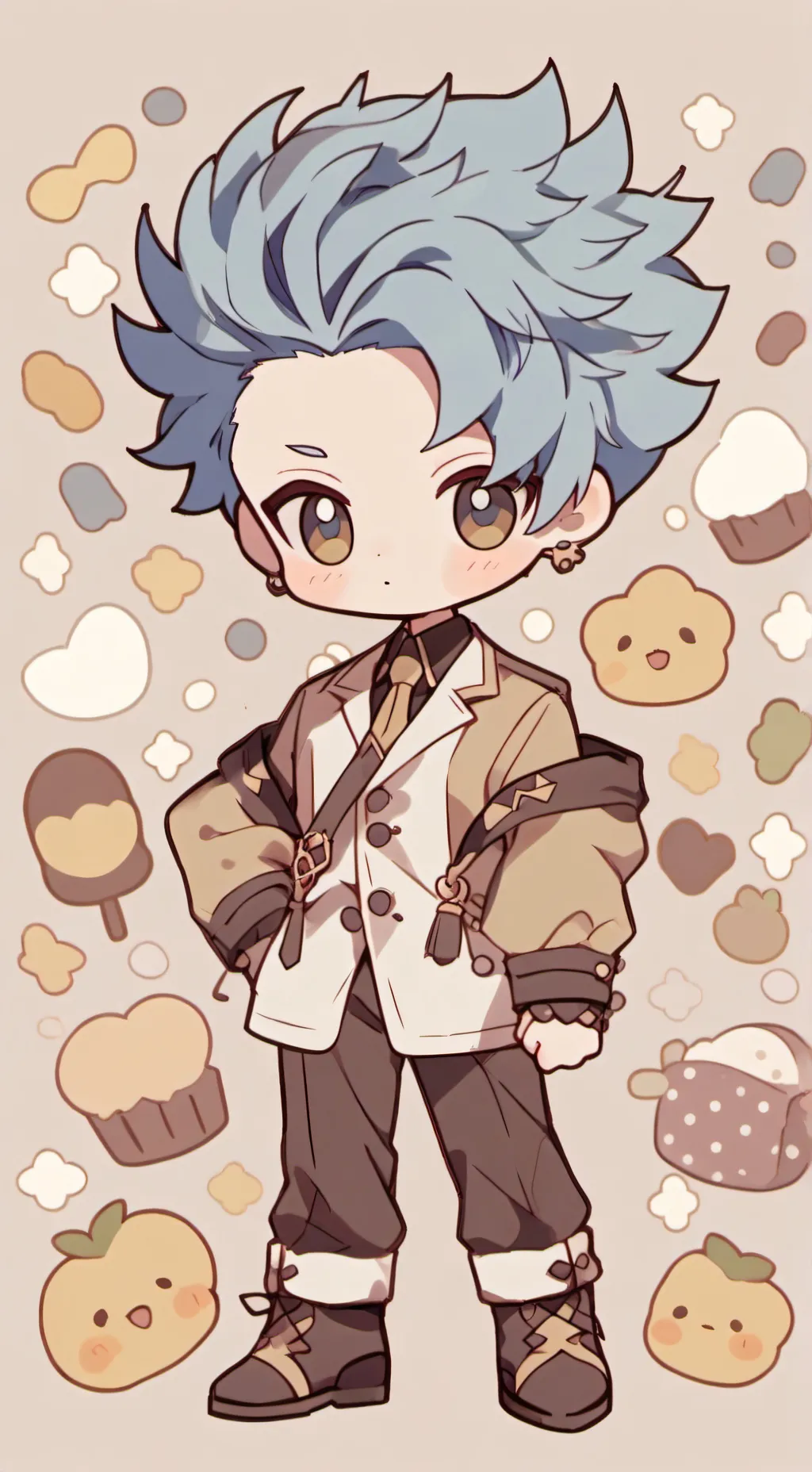 ai character: Wally darling background