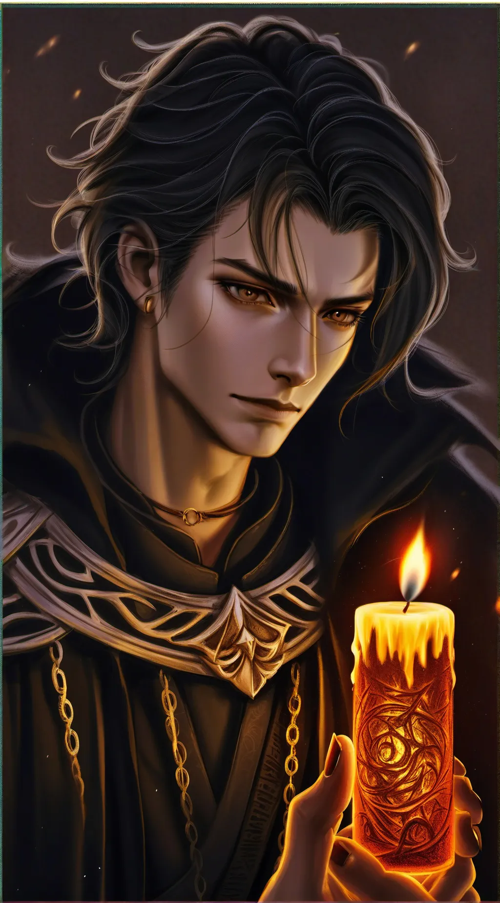 ai character: German Marquéz background