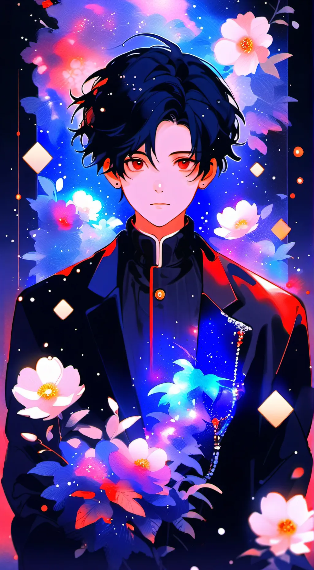 ai character: Mha background