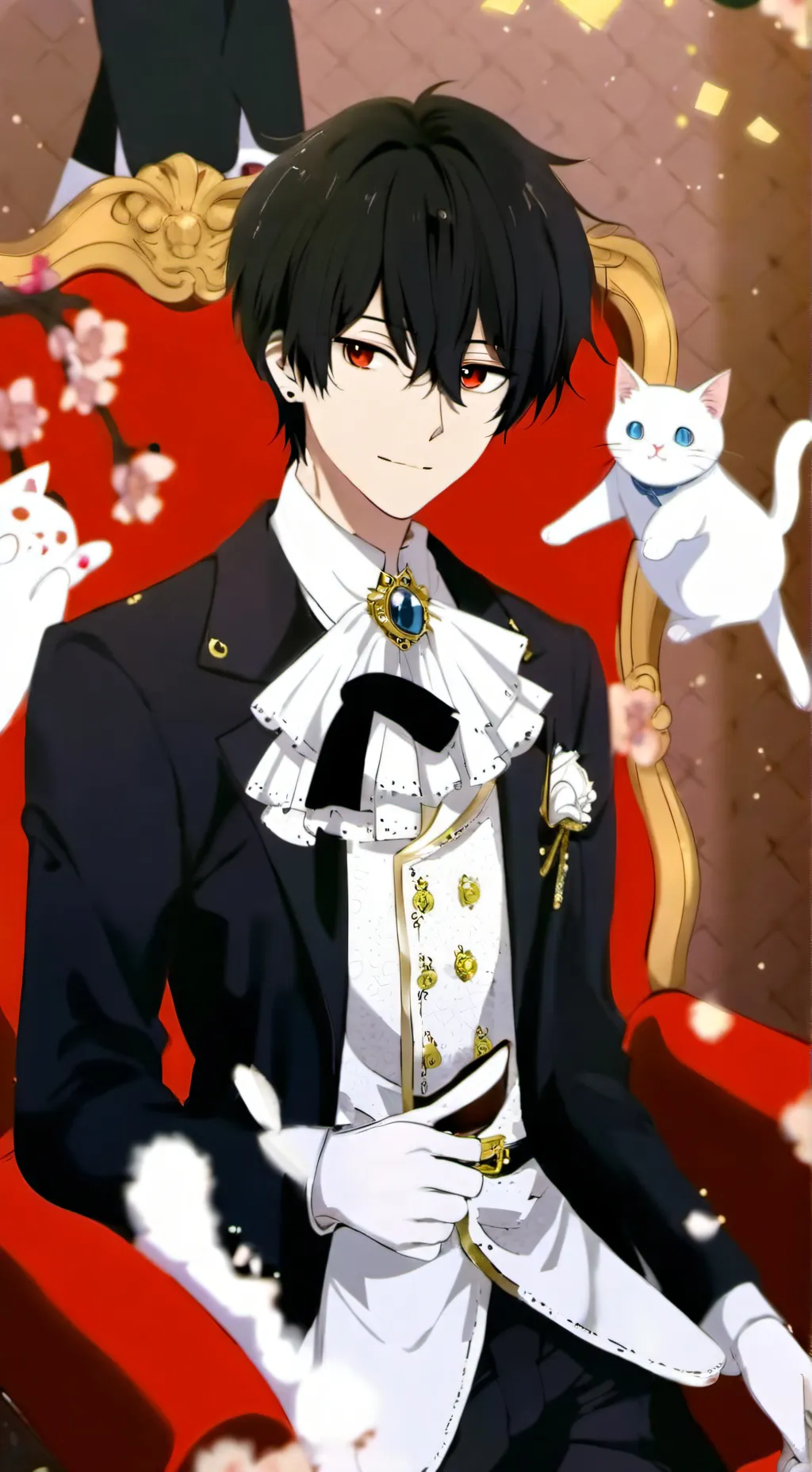 ai character: Prince saruka background