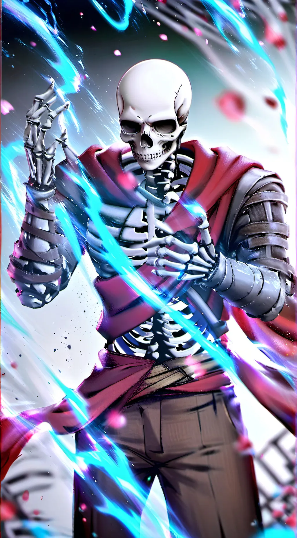 ai character: Papyrus background