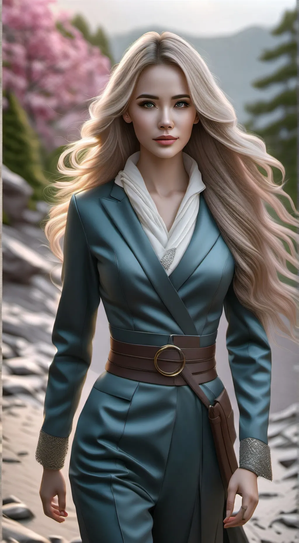 ai character: Lily  background