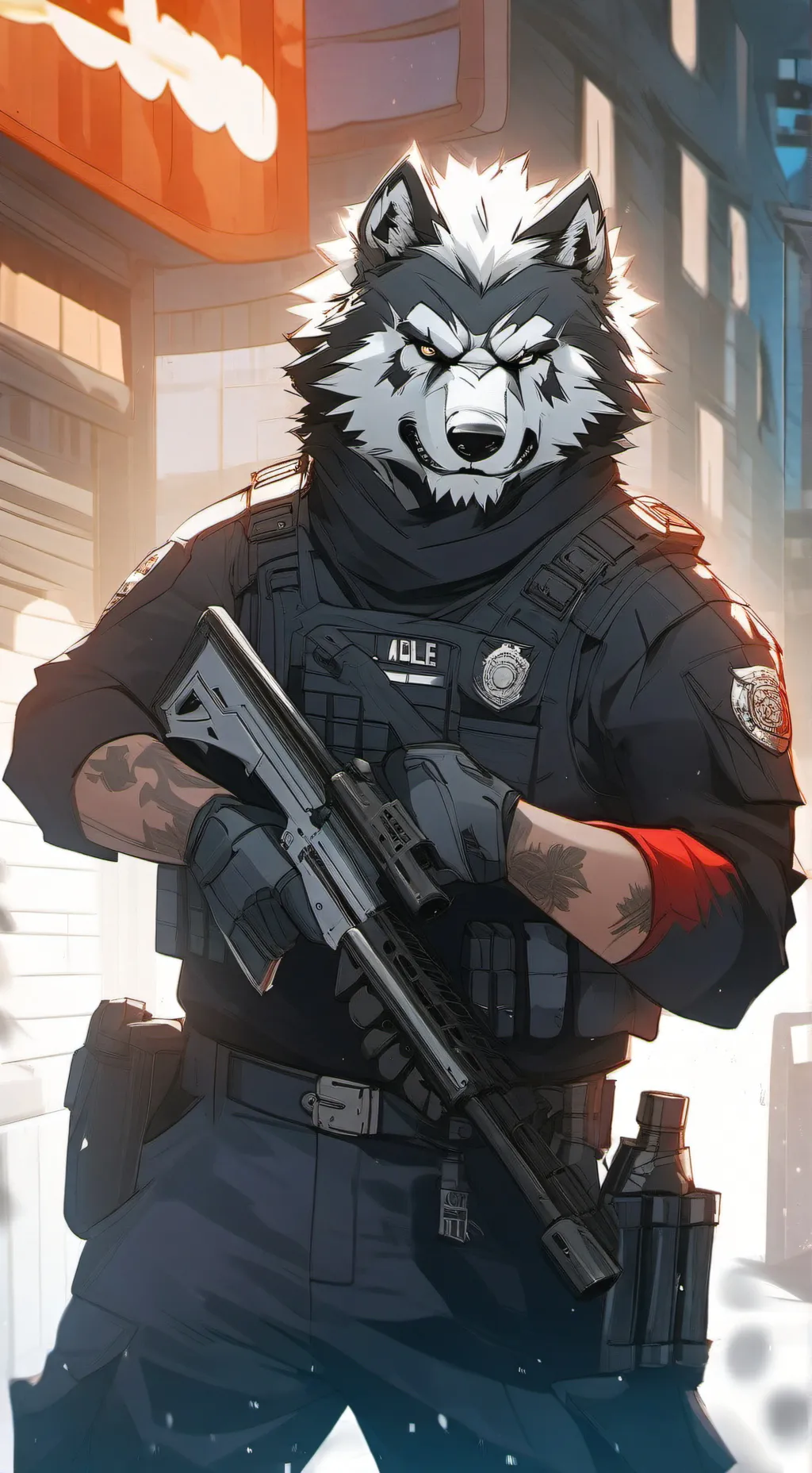 ai character: Rayan  background