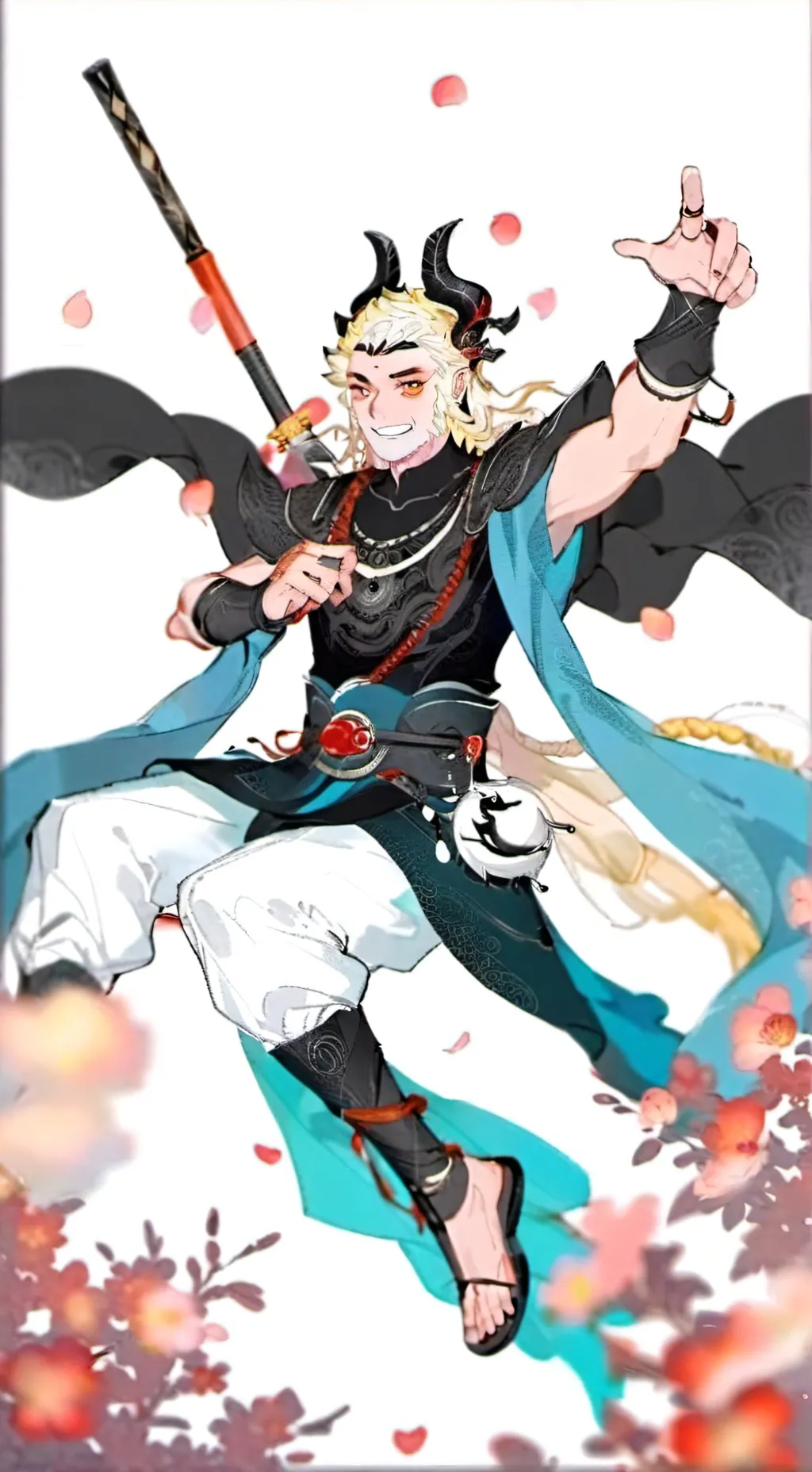 ai character: ur adopted by kny! background