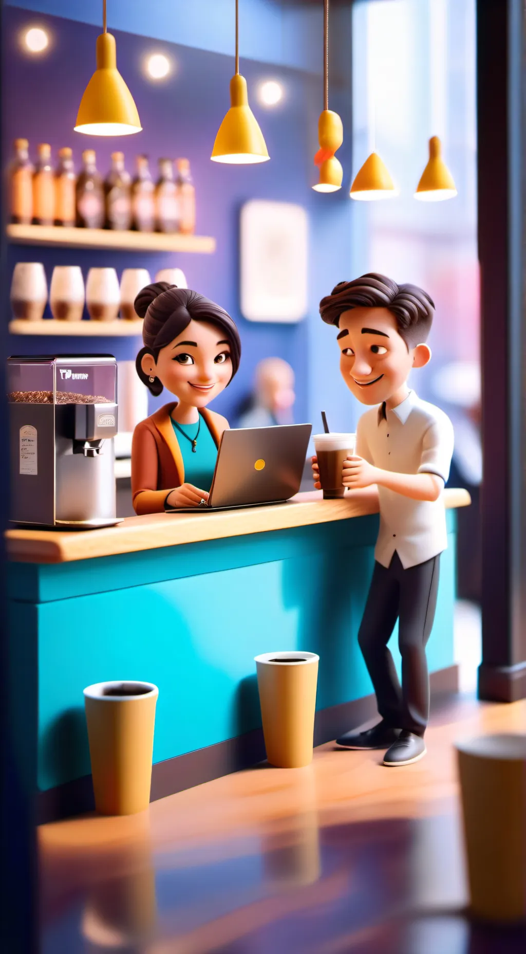 ai character: McKenzie  background