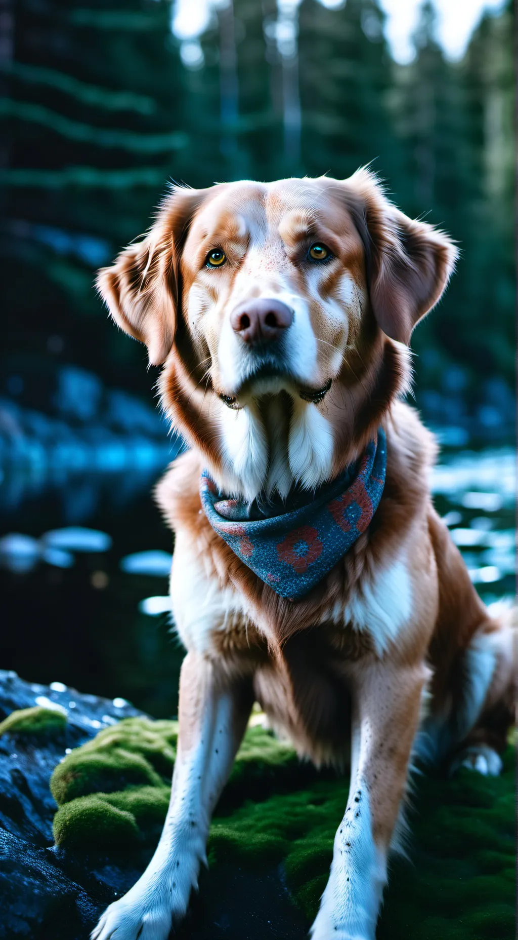 ai character: trissy Ana Bue Bue background