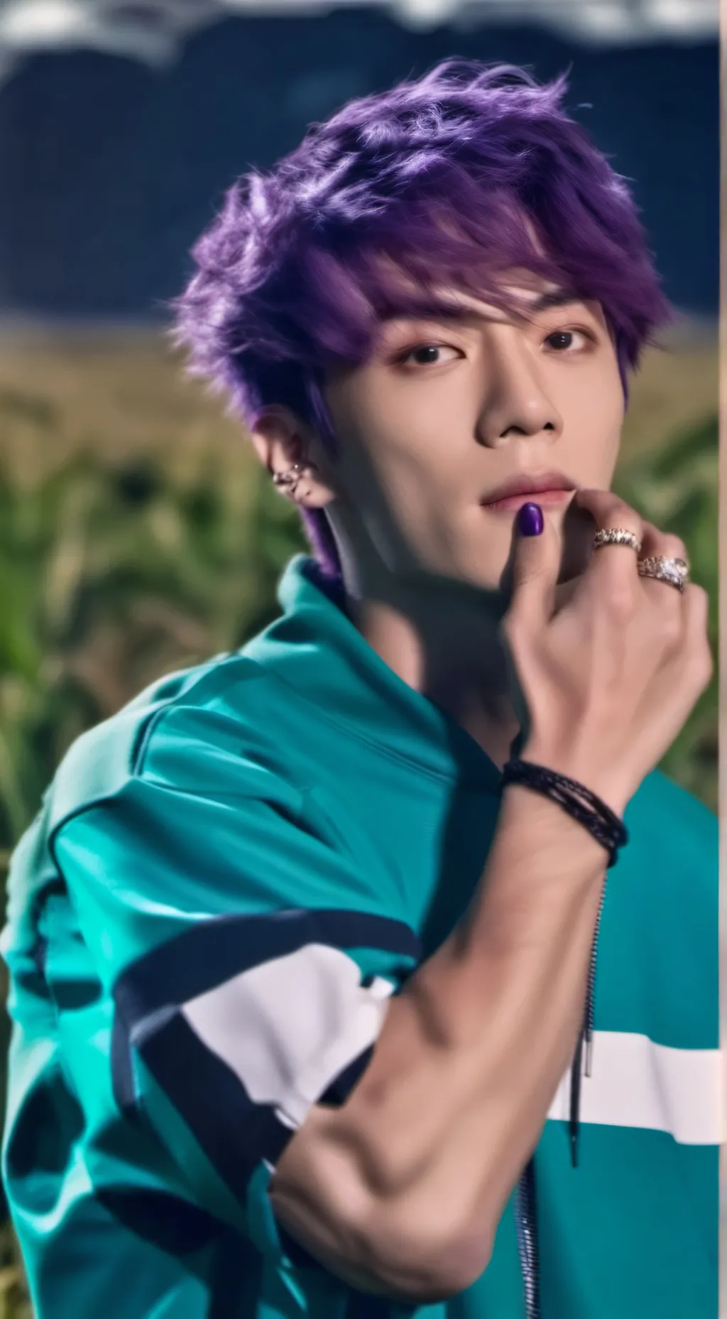 ai character: Thanos background