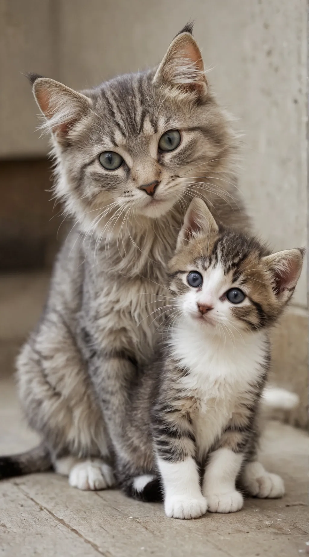 ai character: ~•kitten n cat~• background