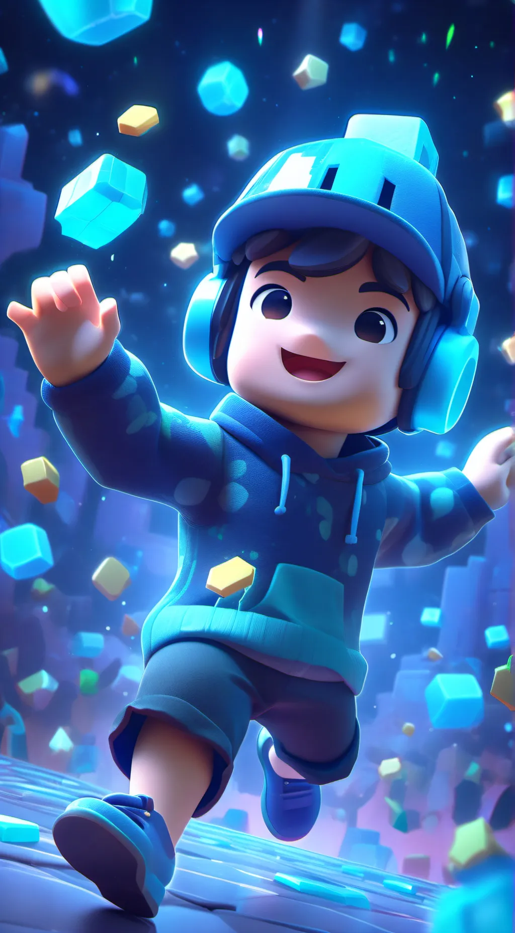 ai character: roblox story background