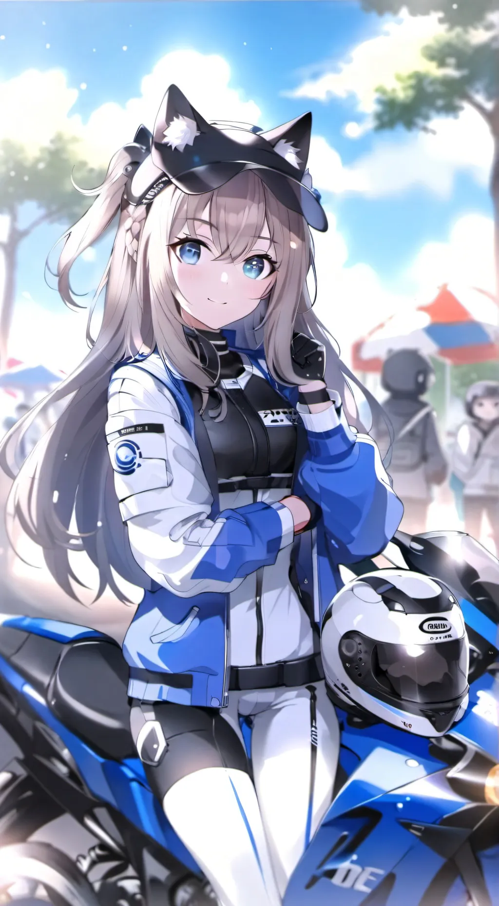 ai character: 🏍️Lexie🐾 background