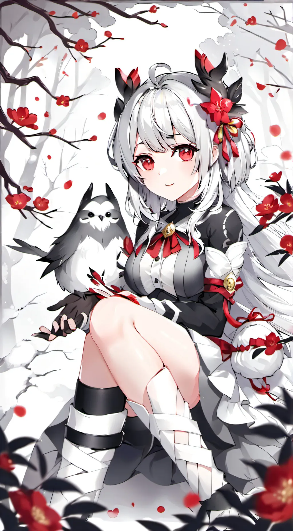 ai character: Walls could talk.. background