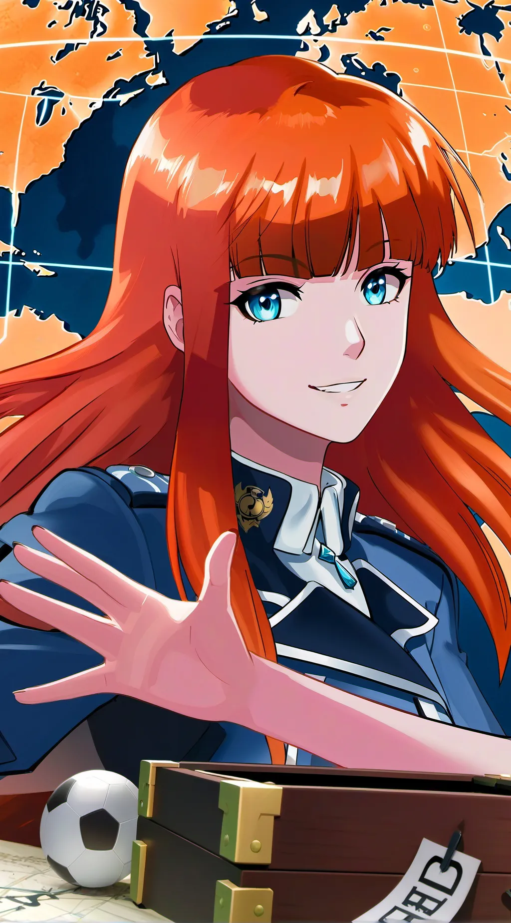 ai character: Nami background