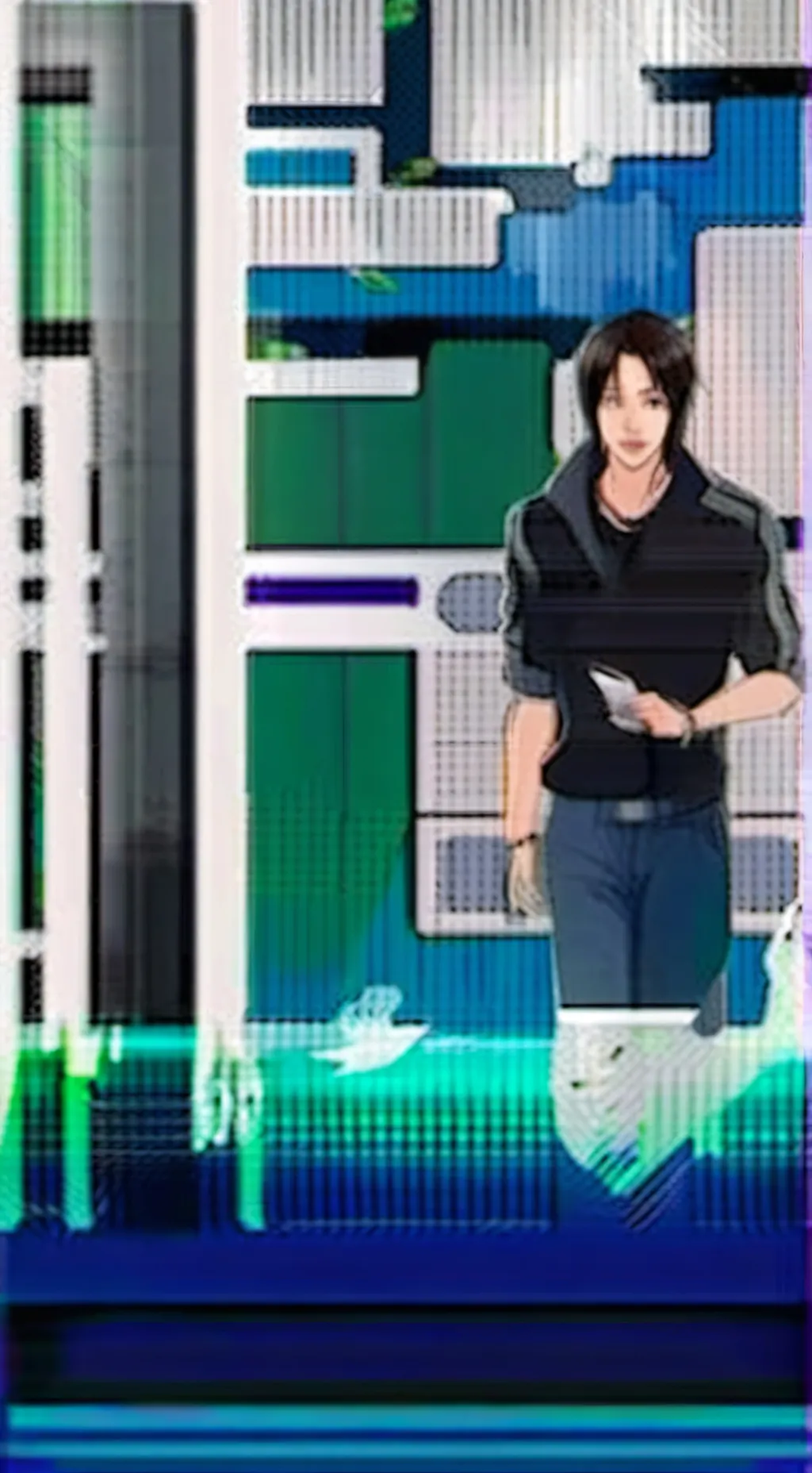 ai character: squid game??????? background