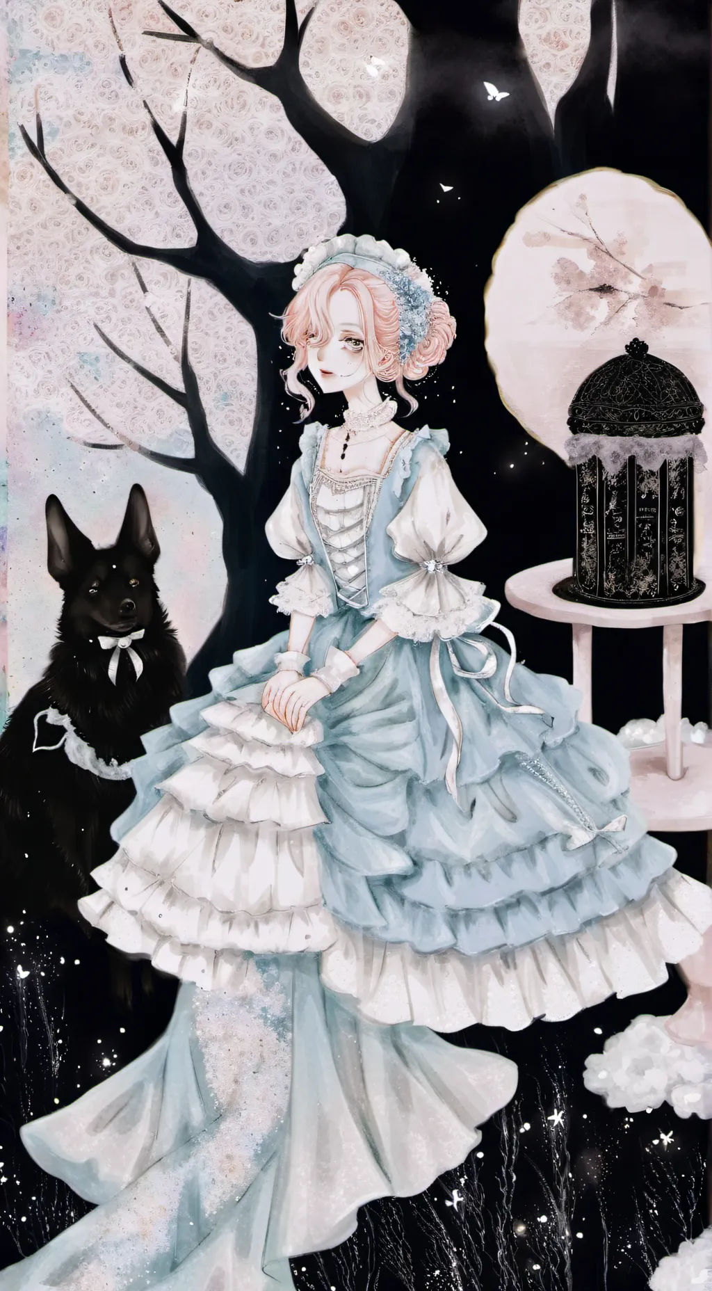 ai character: Mha x my oc x you  background