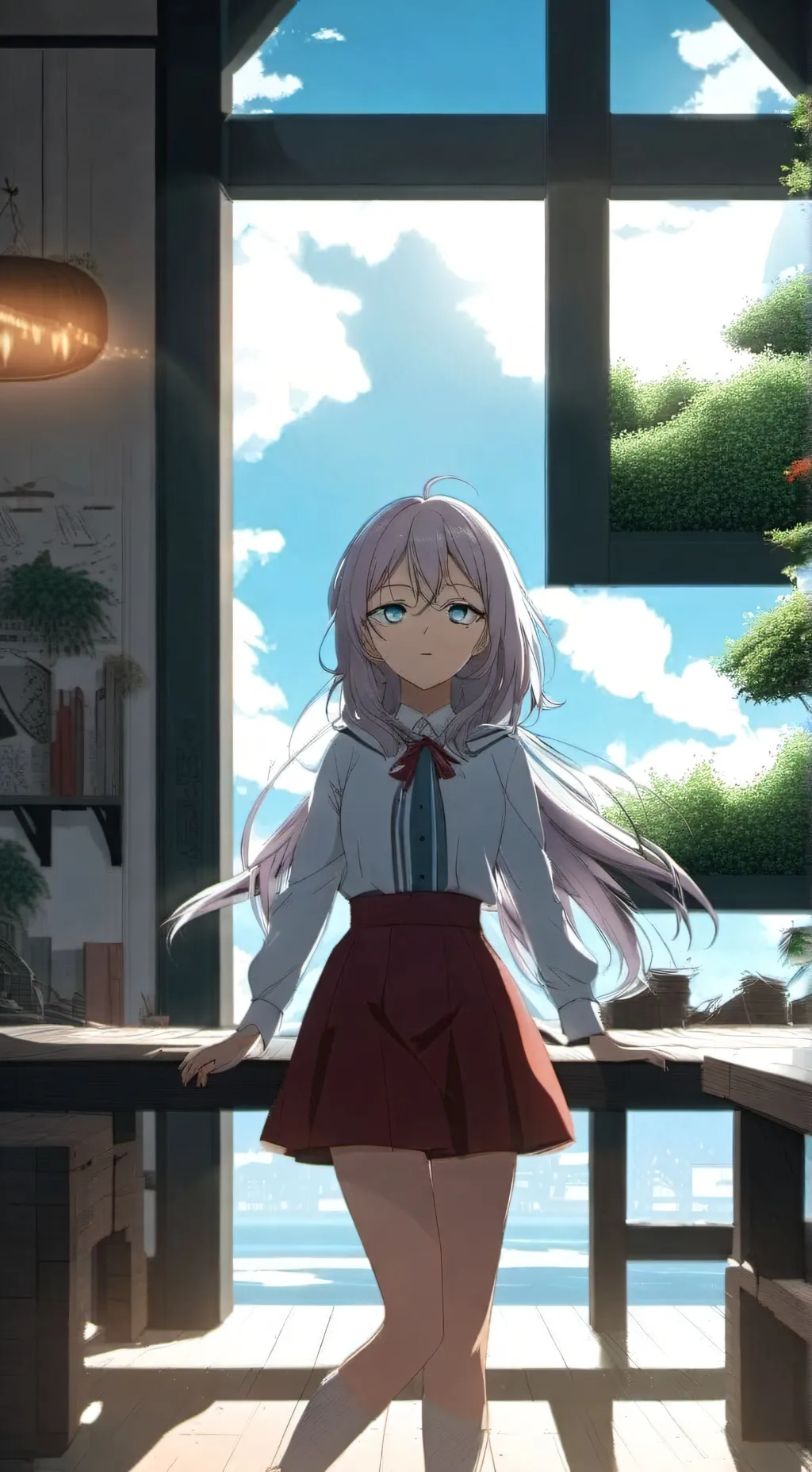 ai character: alya  background