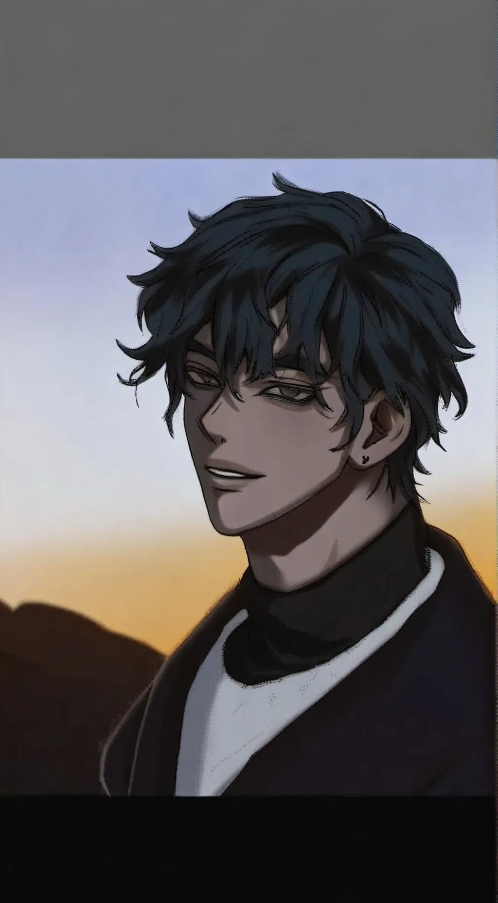 ai character: Саша 🪑⭐️🌸 background