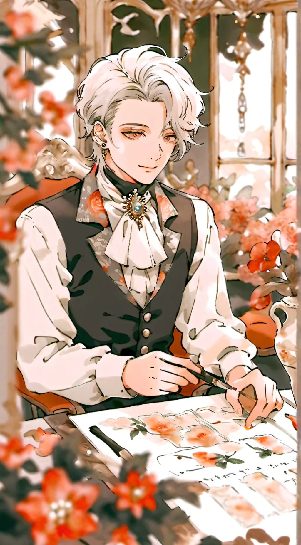 ai character: Frank Smith  background