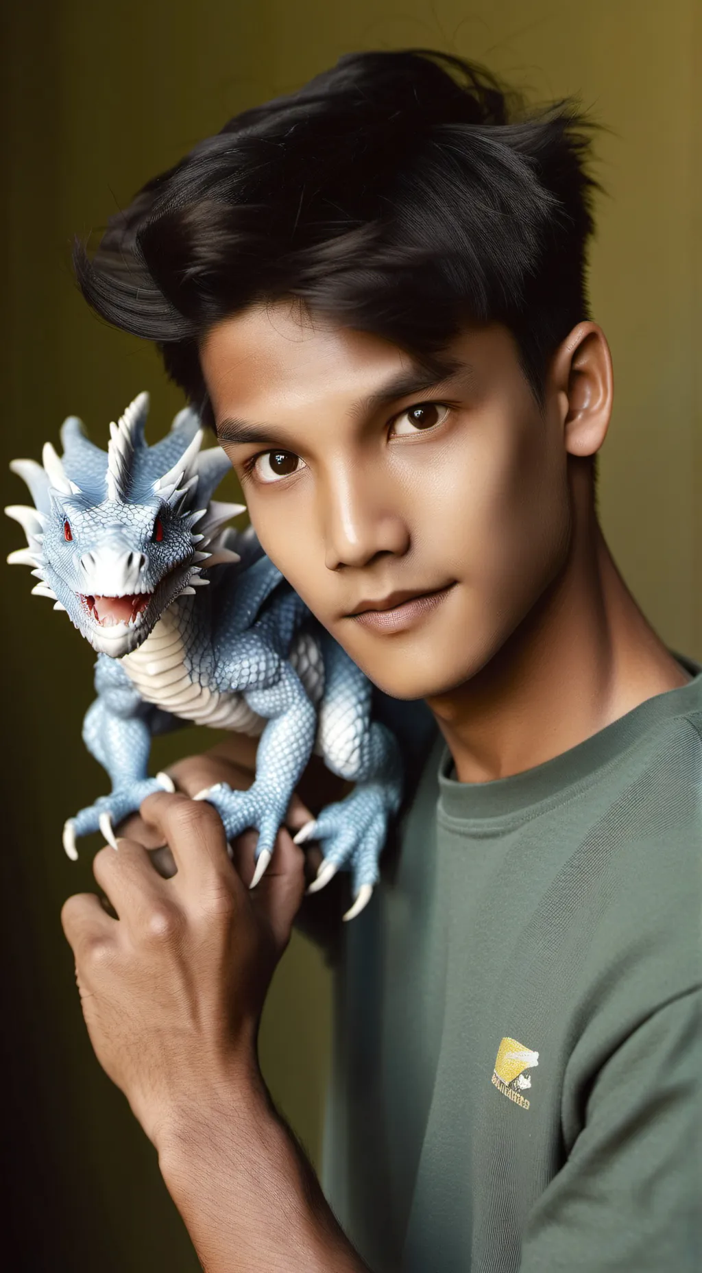 ai character: Dragon owner background