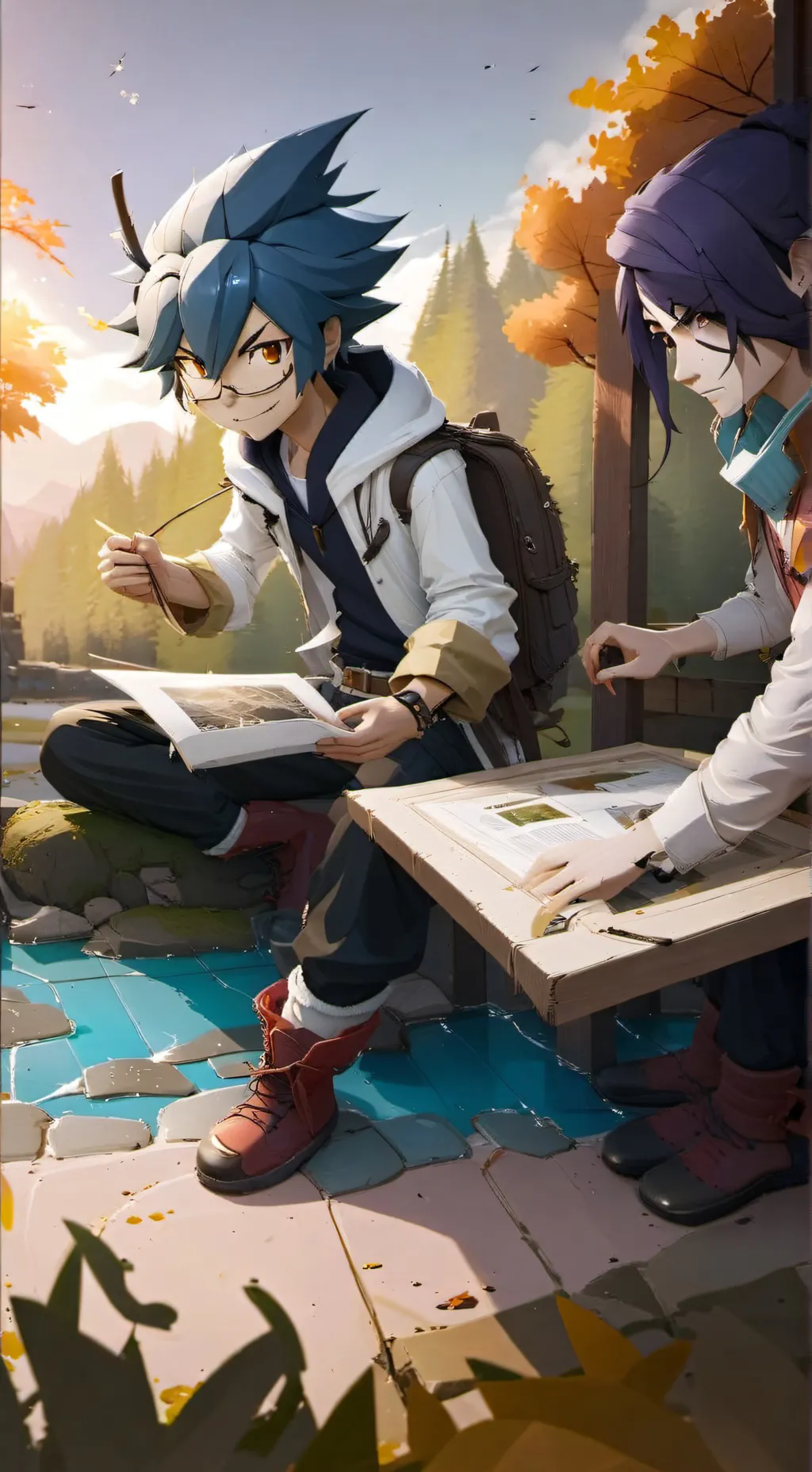 ai character: Tu profe background